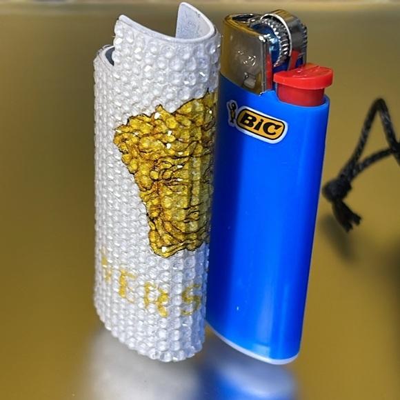 VERSACE Cristal Lighter Case MEDUSA HEAD Small - Picture 12 of 13